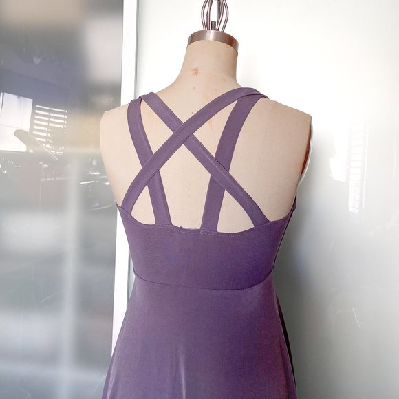 Gray VS Moda International stretchy dress size S - Picture 5 of 8